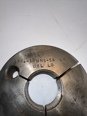 1-1/4-12 UNS-3A Left Hand OD Thread Gage Gage Is Old And Threads Needs ...