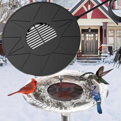 70W Pond De-Icer Bird Bath Heater Deicer Water Heater Thermostatic Winter Heated