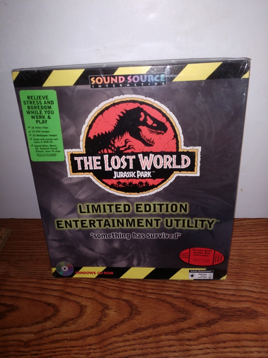 Jurassic Park The Lost World Sound Source Ltd. ED Entertianment CD