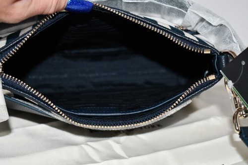 Kate Spade Hudson Convertible Striped Crossbody Bag Parisian Navy Multi #KH009 N - Bild 2 von 6