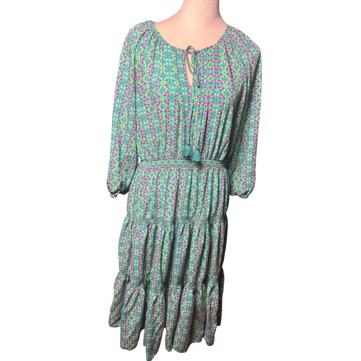 matilda jane womens green dress Small Matilda Jane serendipity womens Dress – SummerKids901