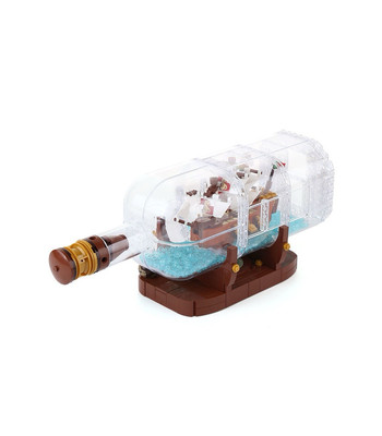 Ideas: Ship in a Bottle Set 21313 Building Blocks Toy Bricks Set 962pcs New
