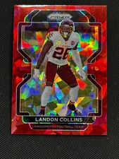 2021 Panini Prizm Red Ice #215 Landon Collins Washington Football Card