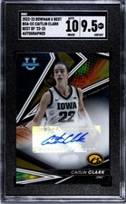 2022-23 Bowman University Best - Best of Autograph Caitlin Clark🔥SGC 9.5🔥(RC)