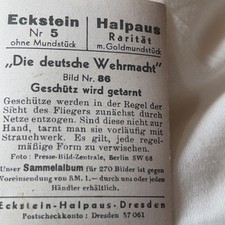 Carte cigarette allemande WWII WW2 soldats de la Wehrmacht chargeant du foin pour les chevaux