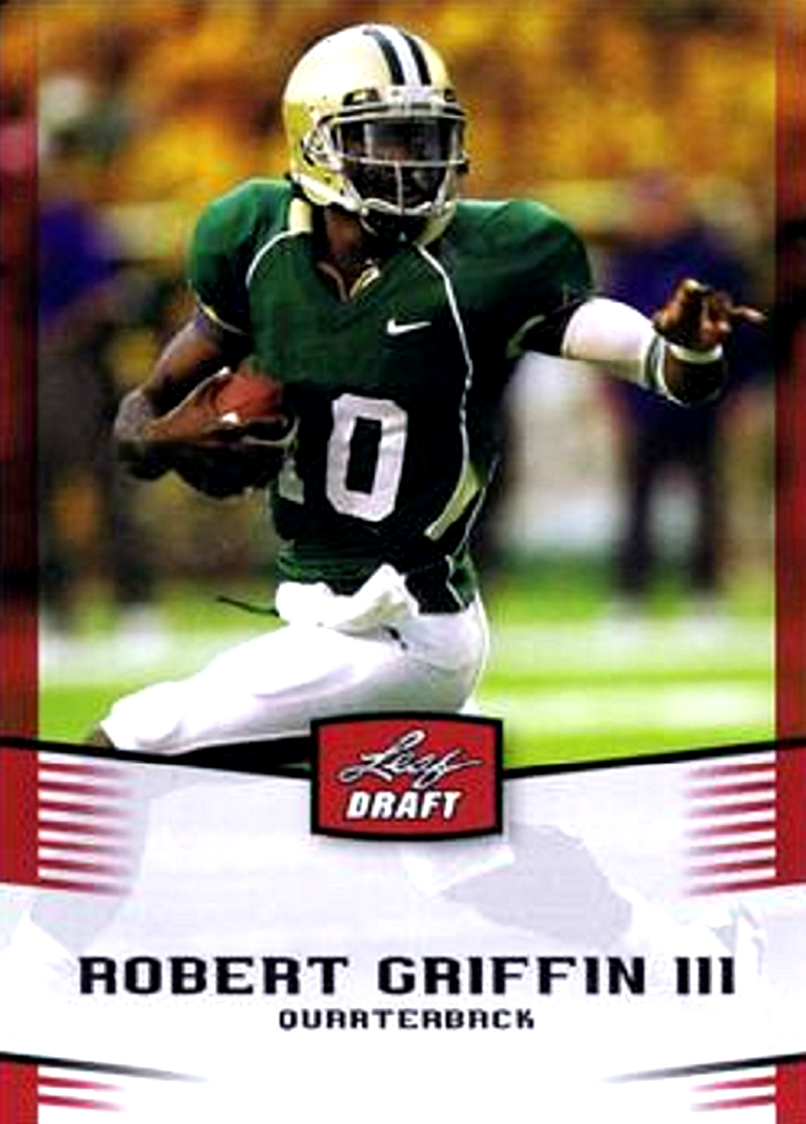 2012 Leaf Draft #40 Robert Griffin III RC Baylor Bears Washington Redskins