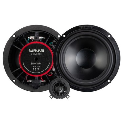 Emphaser EM-VWF4 2-Wege Plug & Play Auto Lautsprecher Tür für VW T6.1 Facelift