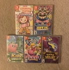 Lot Of 5 Nintendo Switch Games Tested and Working