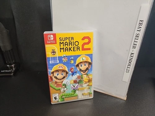 Preowned SUPER MARIO MAKER 2 - Nintendo Switch NSW - Fast Ship!