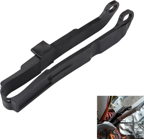 Motorcycle Black Plastic Chain Slider Guide Protector for XR250R 1991-2004 XR400 - Picture 1 of 12