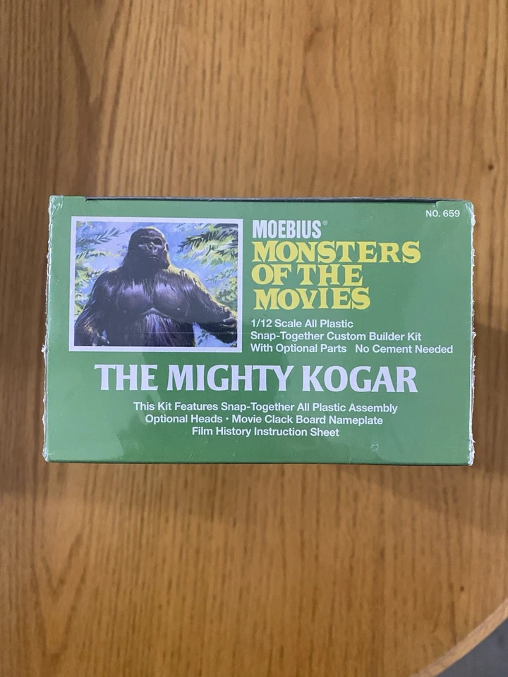 EL PODEROSO KOGAR Monstruos de las Películas Moebius Modelo Kit #659 ¡¡SELLADO!!! Foto 3 de 3