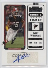 2022 Panini Contenders Rookie Ticket Avery Williams #250 Auto 1i9m