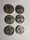 6- Pre-1964 90% Silver quarters