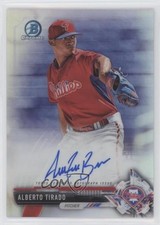 2017 Bowman Chrome Prospect Refractor 318/499 Alberto Tirado #CPA-ATI Auto 0l8