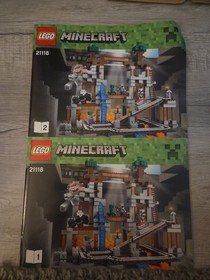 LEGO Minecraft: The Mine (21118) Open Box Sealed Bags Complete Set with Manual