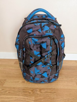 Satch Pack ergonomischer Schulrucksack Blue Triangle