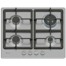 Image of Neff N50 60cm 4 Burner Gas Hob - Stainless Steel T26GKH8N0