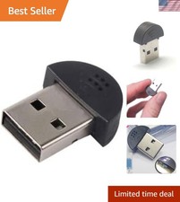 Ultra Mini USB 2.0 Noise-Cancelling Microphone for PC Laptop Communication