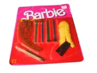 Vintage 1984 Barbie Doll Finishing Touches Doll Accessories Green Belts