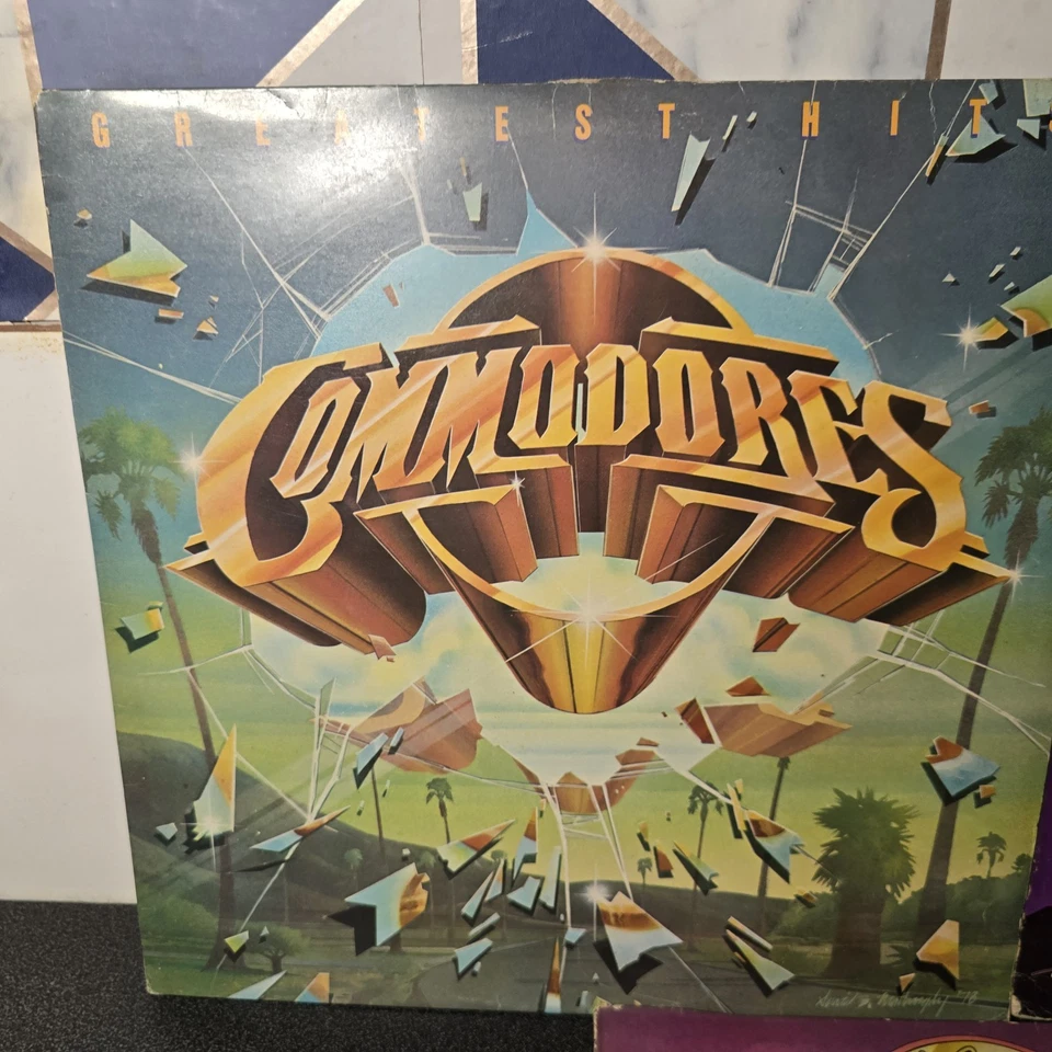 Commodores x3 Love Songs 12" Vinyl Record VG+/VG+ Album - Image 3 of 4