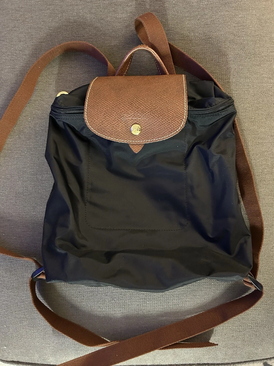 Longchamp Backpack Brown Bags & Handbags for Women for sale  display picture 1