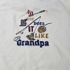 VTG Grandpa Sweater Size Large