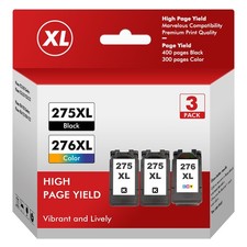 PG-275XL CL-276XL Ink Cartridge for Canon 275 PIXMA TR4720 TR4722 TS3520 Printer
