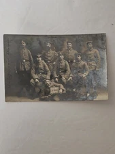 RPPC Real Photo - Vintage Postcard Group of Foreign Military in Uniforms