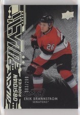 2019-20 SPx UD Black Obsidian Rookies 83/299 Erik Brannstrom #R-EB 7yx