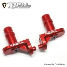 TRLX003XAXLAL ALUMINUM FOOT PEGS FOR PROMOTO MX: RED (2)
