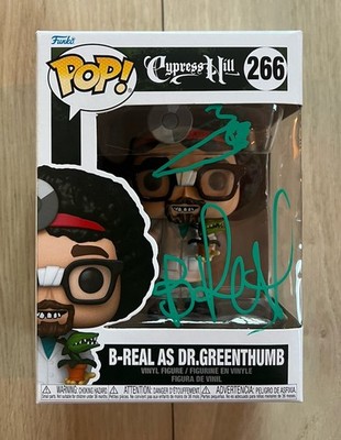 CYPRESS HILL signed signiert original Autogramm auf B-Real Dr.Greenthumb Funko