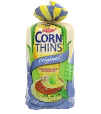 Real Foods Corn Thins Original 150G