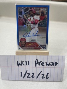 Jordan Walker Auto | eBay