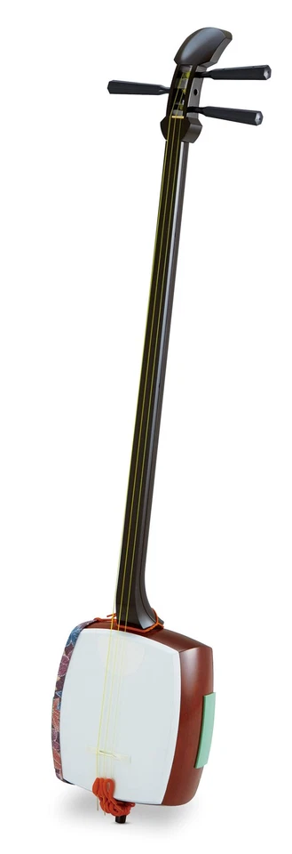 Suzuki Kaede MS-8 Shamisen Set for school use - Image 4 of 4