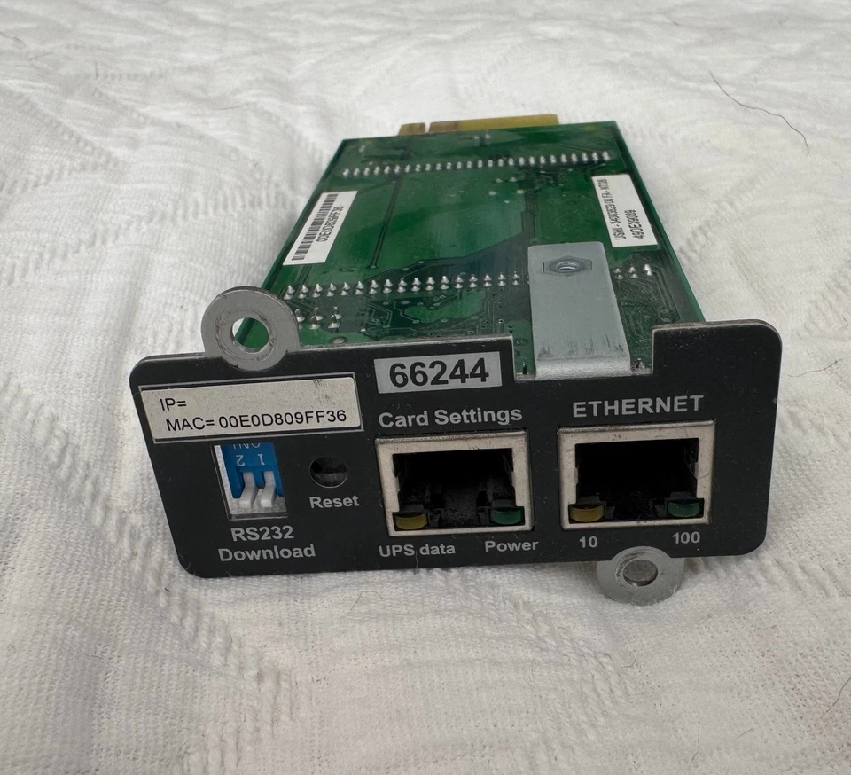 MGE 66244 Mini Slot Network Management Card - für MGE Pulsar Evolution