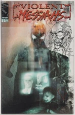 VIOLENT MESSIAHS #1 VARIANT SIGNED RODRIGUEZ REMARKED SKETCH JAY COA #2 LTD 20