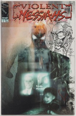 VIOLENT MESSIAHS #1 VARIANT SIGNED RODRIGUEZ REMARKED SKETCH JAY COA #2 LTD 20