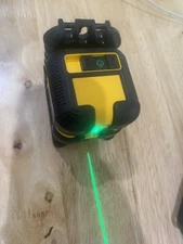 DEWALT 55 ft. Green Self-Leveling Cross Line Laser Level DW08802CG With Case