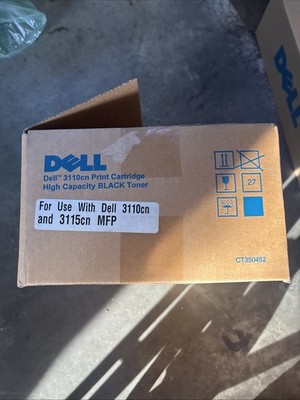 GENUINE DELL 3110CN & 3115CN BLACK TONER CARTRIDGE CT350452
