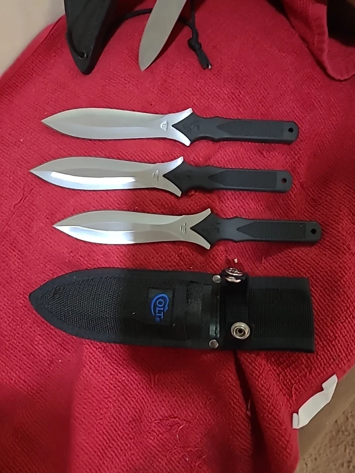 Colt Triple Knives Vintage Lot - Image 2 of 4