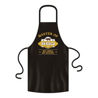 "GrillschüRze Schwarz \"Master Of Bbq\" KochschüRze SchüRze"
