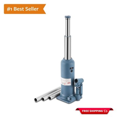Robust 4 Ton Hydraulic Welded Jack - Max Height 24 Inches for Heavy Vehicles