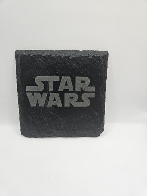 Star Wars 6 schiefergraviertes Untersetzer-Set