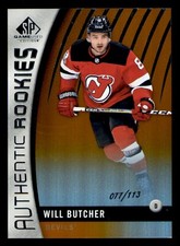 2017-18 Upper Deck SP Game Used Orange Rainbow #172 Will Butcher RC #77/113