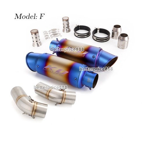 For Ducati Monster 696 695 796 1100 Exhaust Pipe Link Muffler Left and Right - Picture 7 of 12