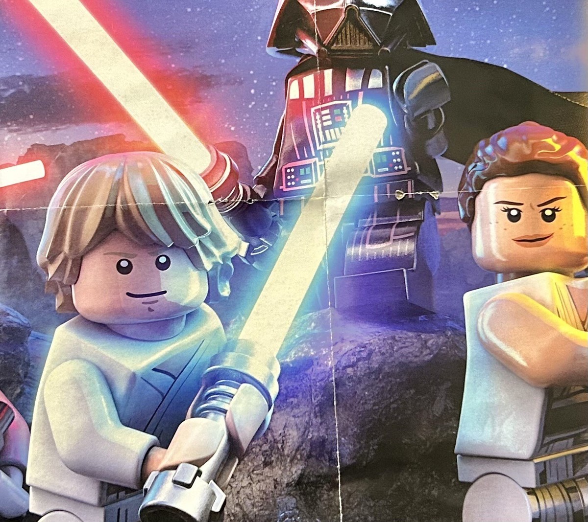 レゴ　スター・ウォーズ　ポスター Lego Star Wars The Skywalker Saga Poster, See Pictures For