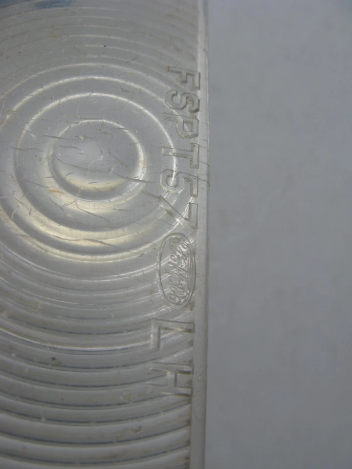 Lente de luz de estacionamiento Fomoco LH vintage para Ford Thunderbird 1957 (FSPT57) Foto 2 de 3