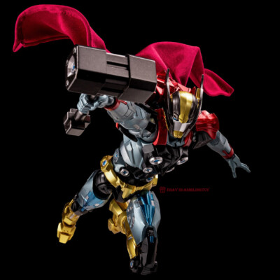 Flame Toys FIGHTING ARMOR Marvel Avengers Thor Action Figure | eBay