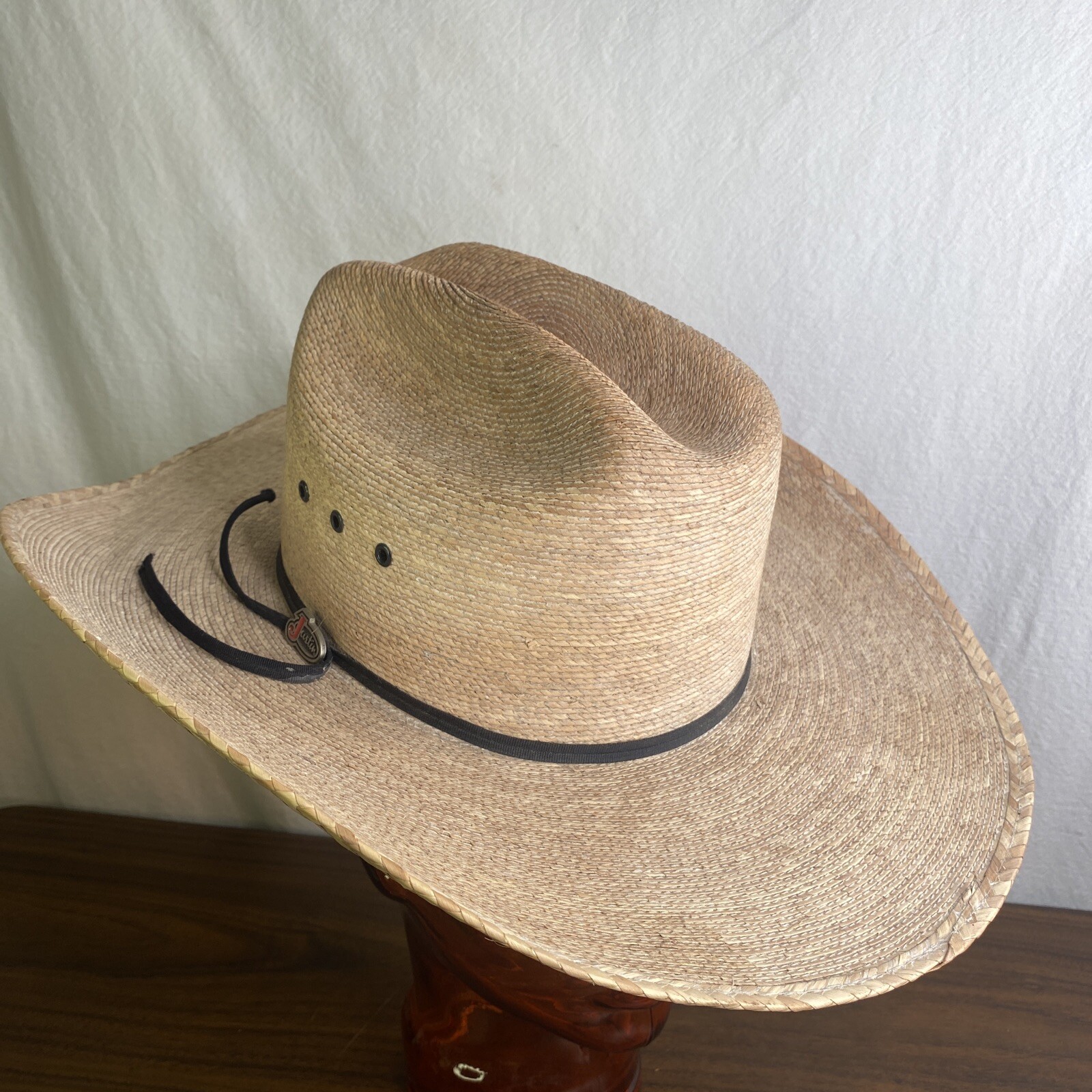 Justin 20x Straw Cowboy hat unisex Yellowstone eBay