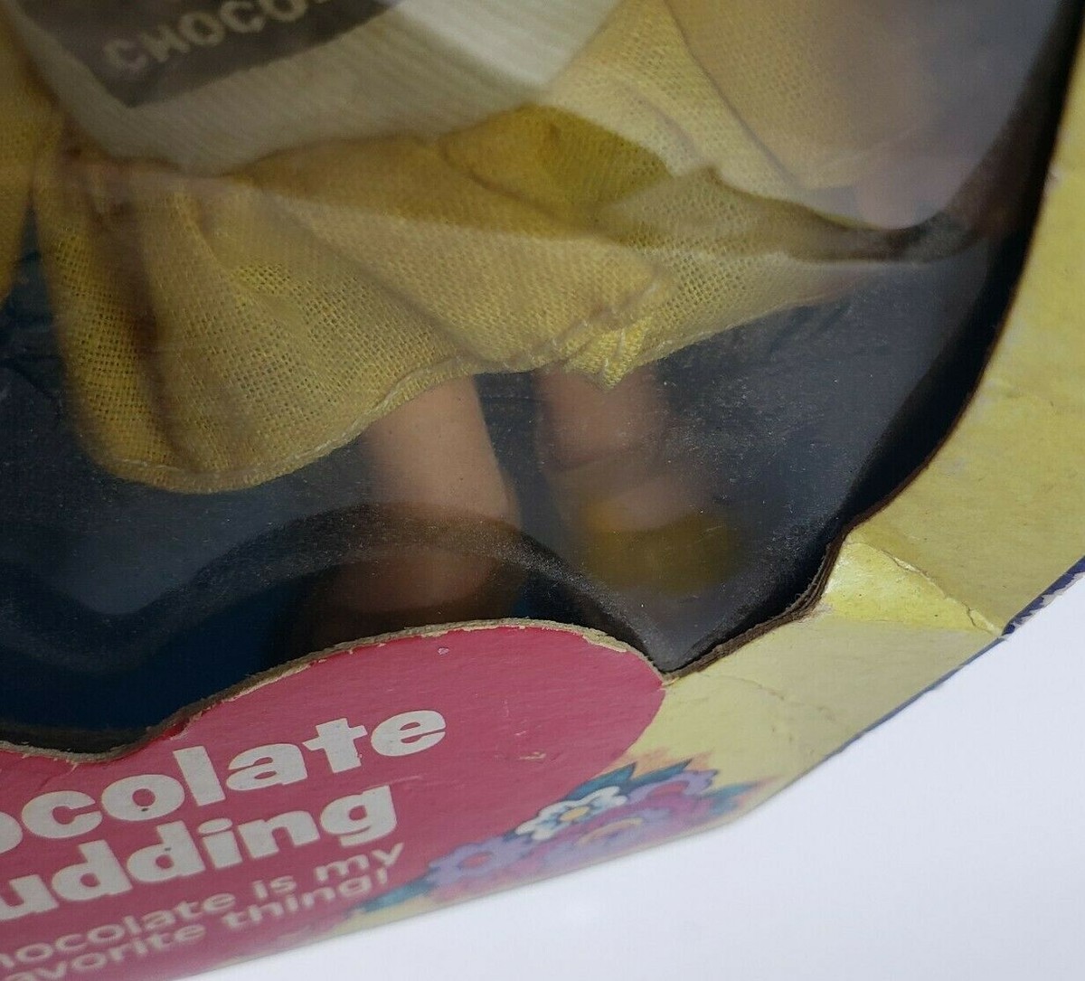 VINTAGE FUN WORLD CHOCOLATE PUDDING DOLL IN ORIGINAL BOX HONG KONG